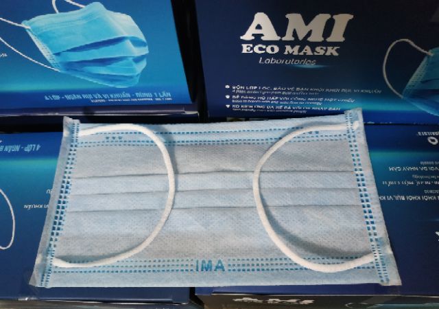 Khẩu trang y tế AMI kháng khuẩn 4 lớp chuẩn hãng | BigBuy360 - bigbuy360.vn