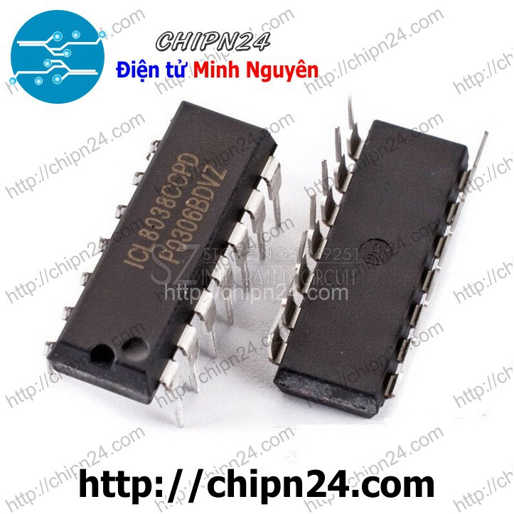 [1 CON] IC ICL8038 DIP-14 (ICL8038CCPD 8038)