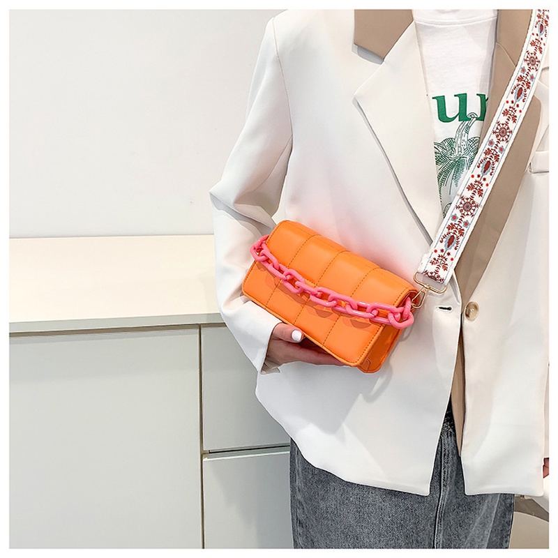 Túi Vuông Đeo Chéo Vai Có Dây Đeo Sợi Xích NB00188