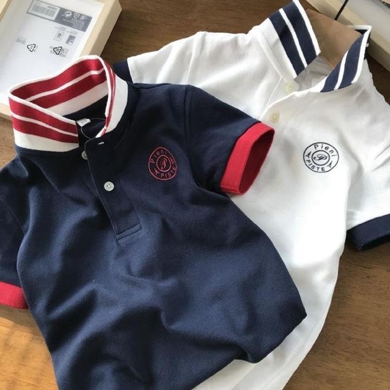Áo Thun Cotton Lưới Tay Ngắn Mùa Hè Mới Cho Bé Trai