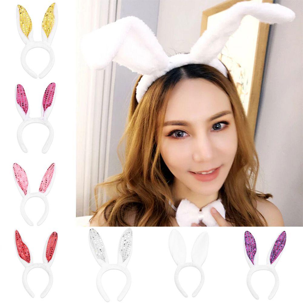 Băng Đô Tai Thỏ Hóa Trang Phục Sinh Thời Trang Cho Nữ