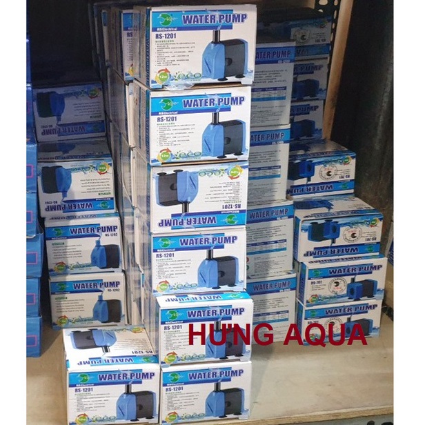 Máy bơm bể cá RS-1201 RS 1202, RS 1203, hàng cao cấp nhỏ gọn, tiết kiệm điện, chạy êm