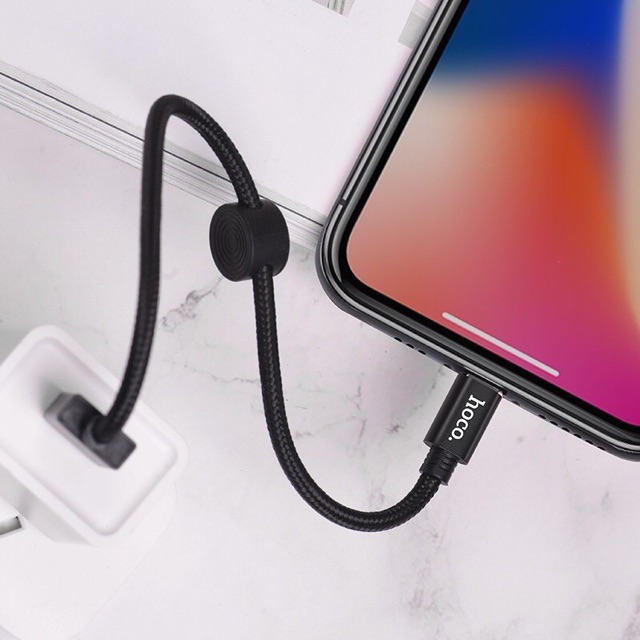 Cáp sạc nhanh 2.4A 25cm Hoco X35 cổng Type-C USB Chính hãng - Bảo hành 6 tháng