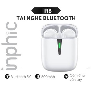 Tai Nghe Bluetooth INPHIC i16 TWS Không Dây Dùng Cho Điện Thoại Máy Tính Bảng Kết Nối Bluetooth 5.0 - Chính Hãng
