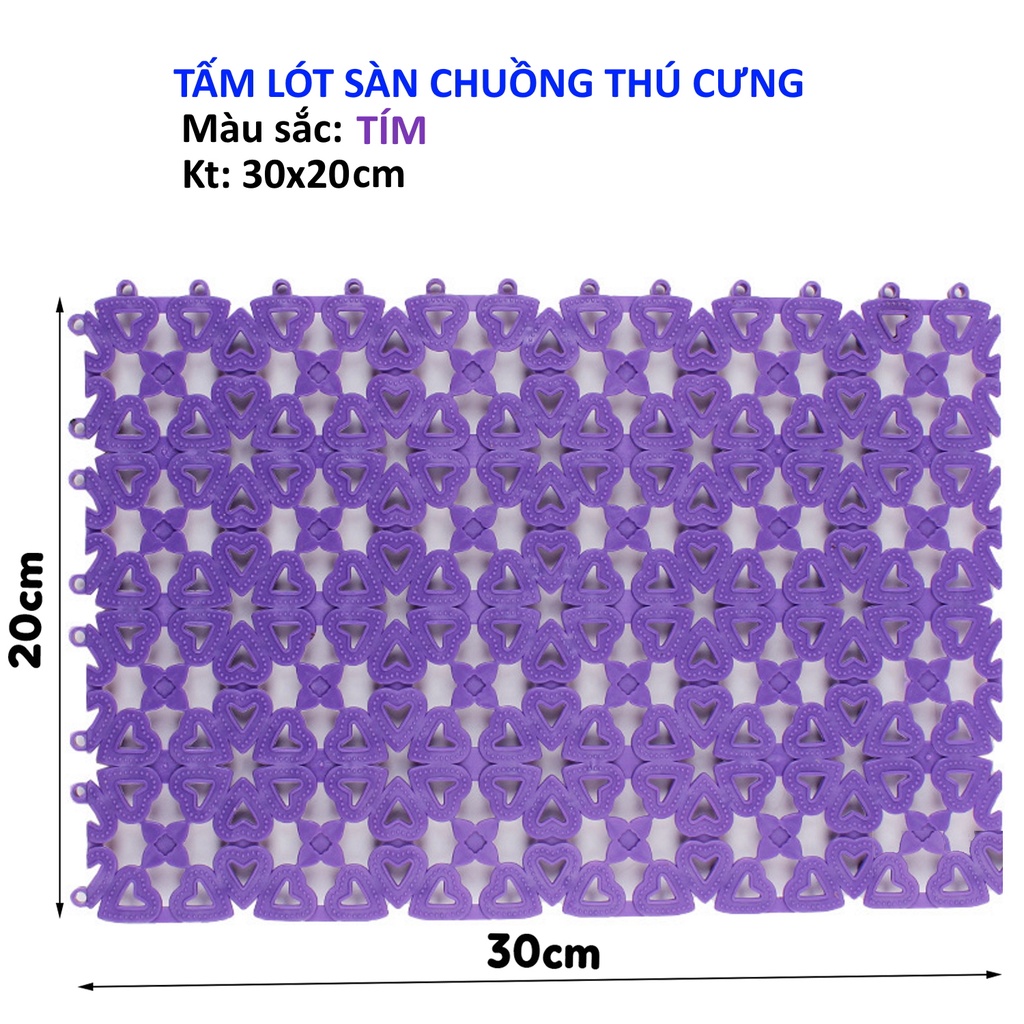 Combo 100 tấm lót sàn chuồng chó mèo