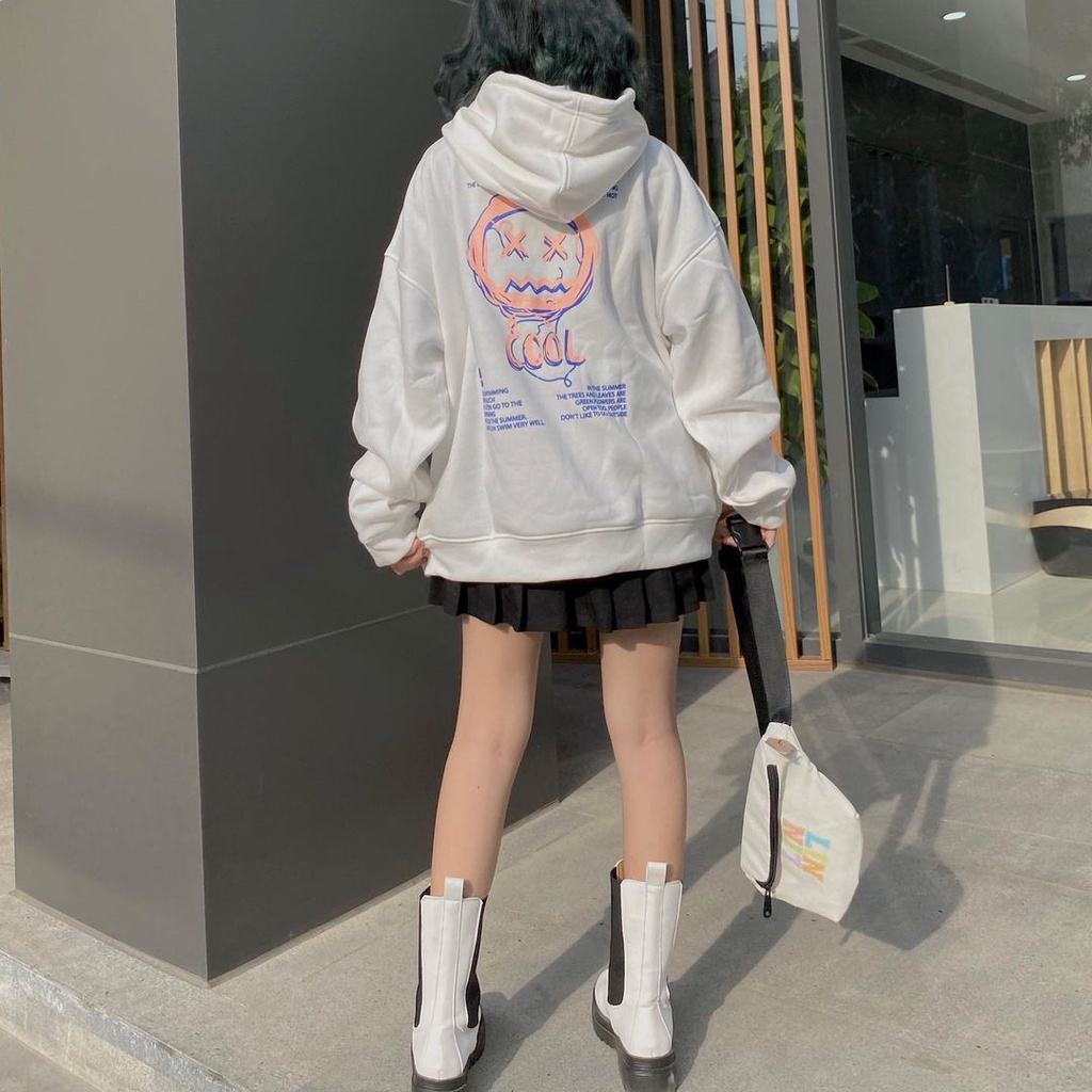 Áo Hoodie COOL Form Rộng Nỉ Bông Dày Dặn Ulzzang Unisex | BigBuy360 - bigbuy360.vn