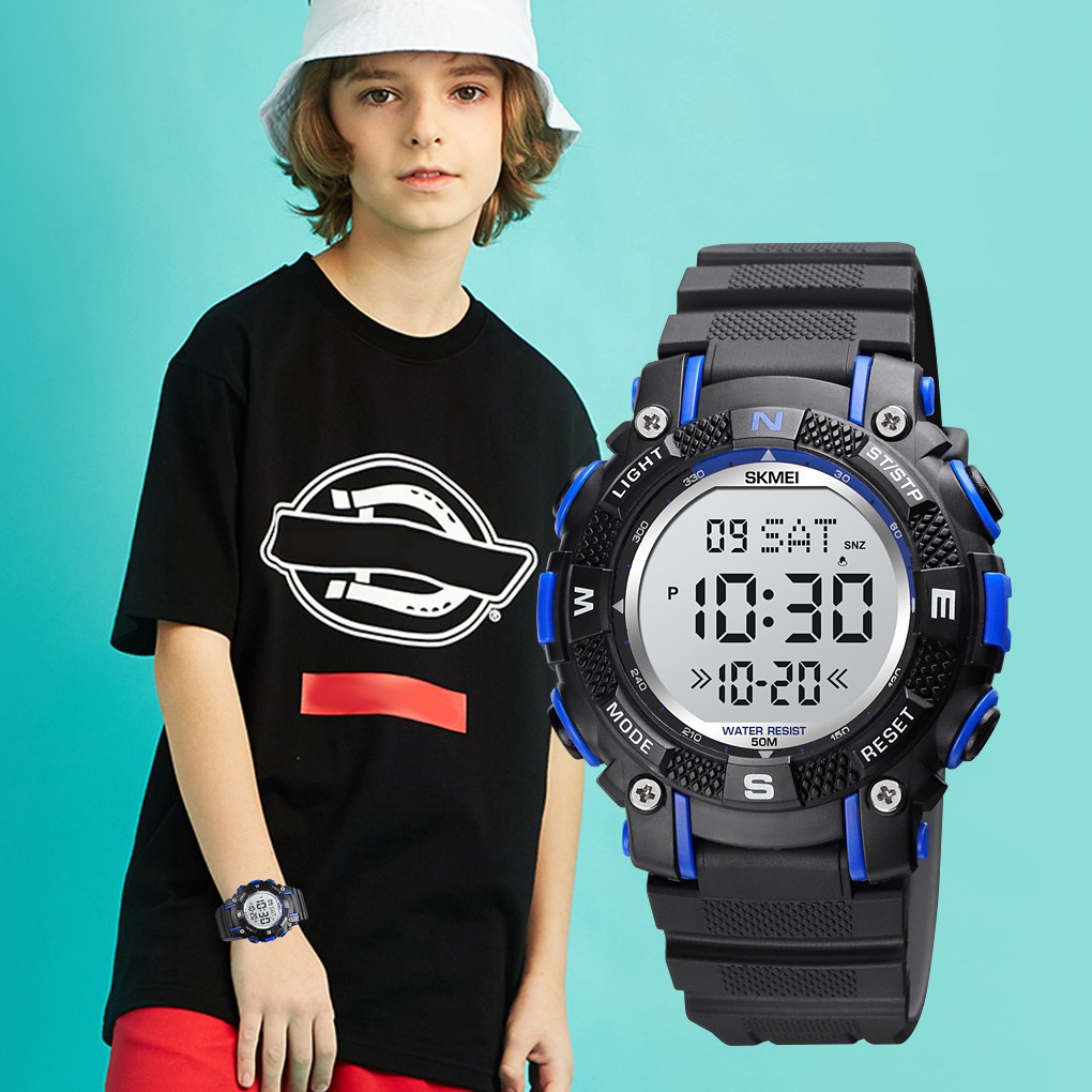 Đồng Hồ SKMEI 1613 Chuyển Động Kỹ Thuật Số Phong Cách Thể Thao Cho Bé Trai | BigBuy360 - bigbuy360.vn