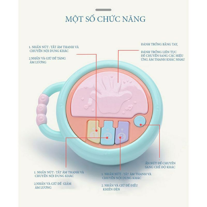 Đồ chơi phát nhạc âm thanh cao cấp cho bé đồ chơi phát triển trí tuệ cho trẻ dochoigo.vn
