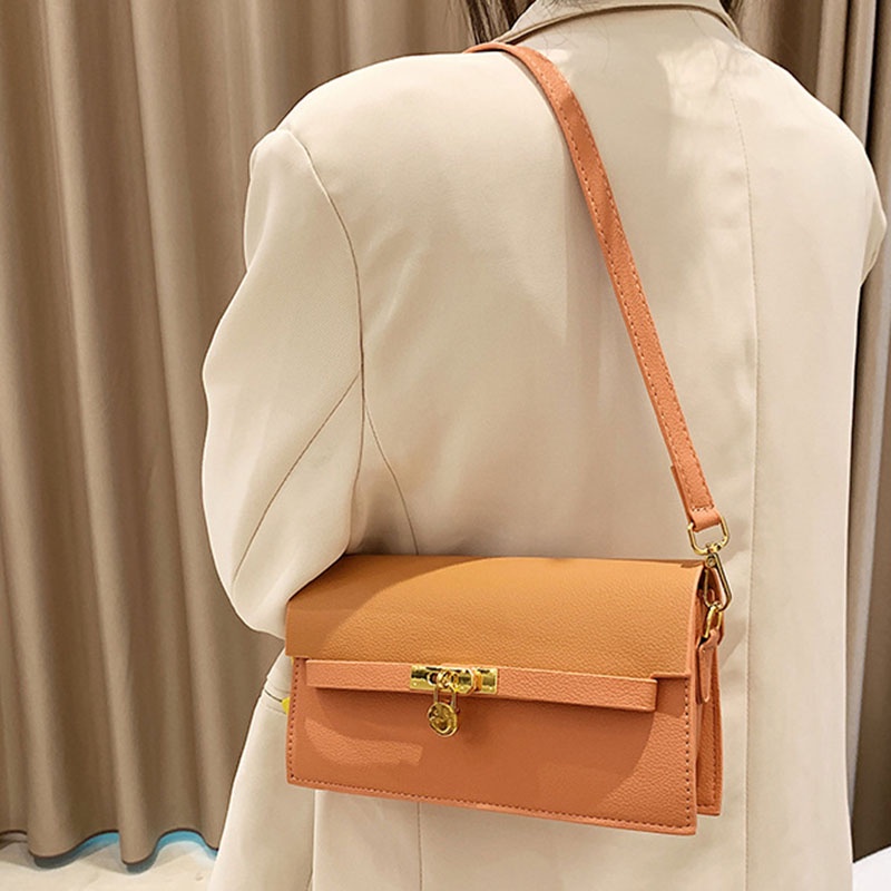 Túi đeo vai IELGY dáng vuông nhỏ thời trang cao cấp cho nữ