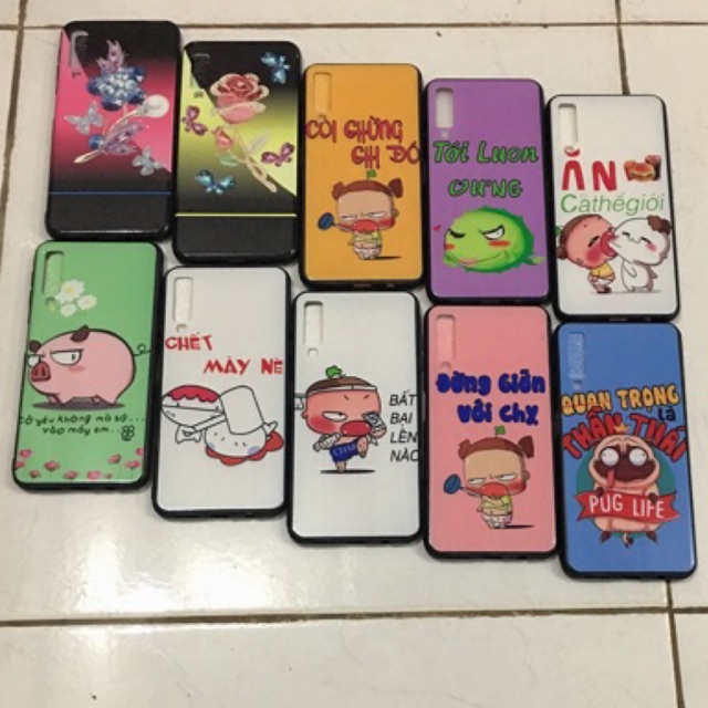 Ốp  sam sung A750, A7(2018) nhiều mẫu khác nhau