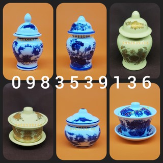 ĐỒ THỜ, CHÓE ĐỰNG NƯỚC, BÁT SÂM, BÁT NẮP, ĐỒ THỜ CÚNG GỐM SỨ BÁT TRÀNG