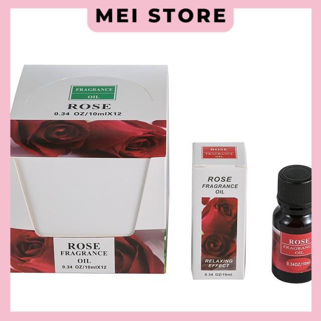 Lọ 10ml Tinh Dầu Thiên Nhiên Nguyên Chất Nhiều Mùi Thơm Phòng Giúp Bạn Thư Giãn Sảng Khoái Mỗi Ngày