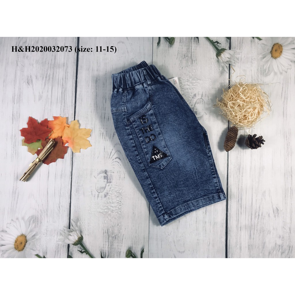 🌟🌟QUẦN JEAN KIDS SHORT CHO TRẺ NAM