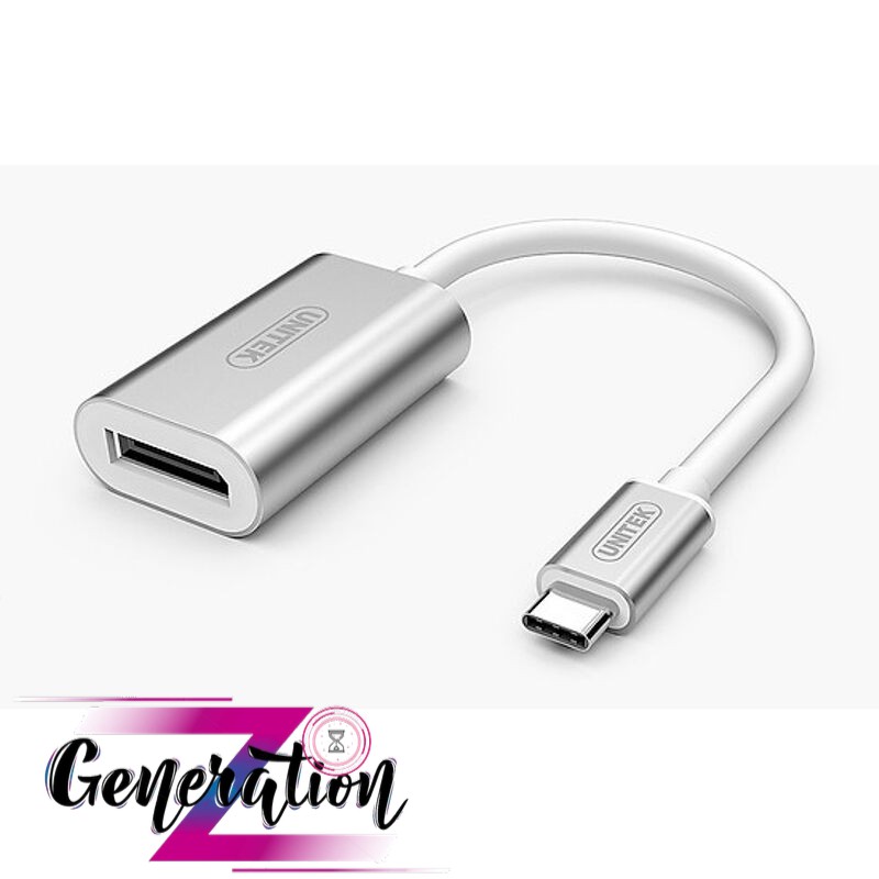 CÁP CHUYỂN TYPE-C SANG DISPLAYPORT UNITEK Y-6317