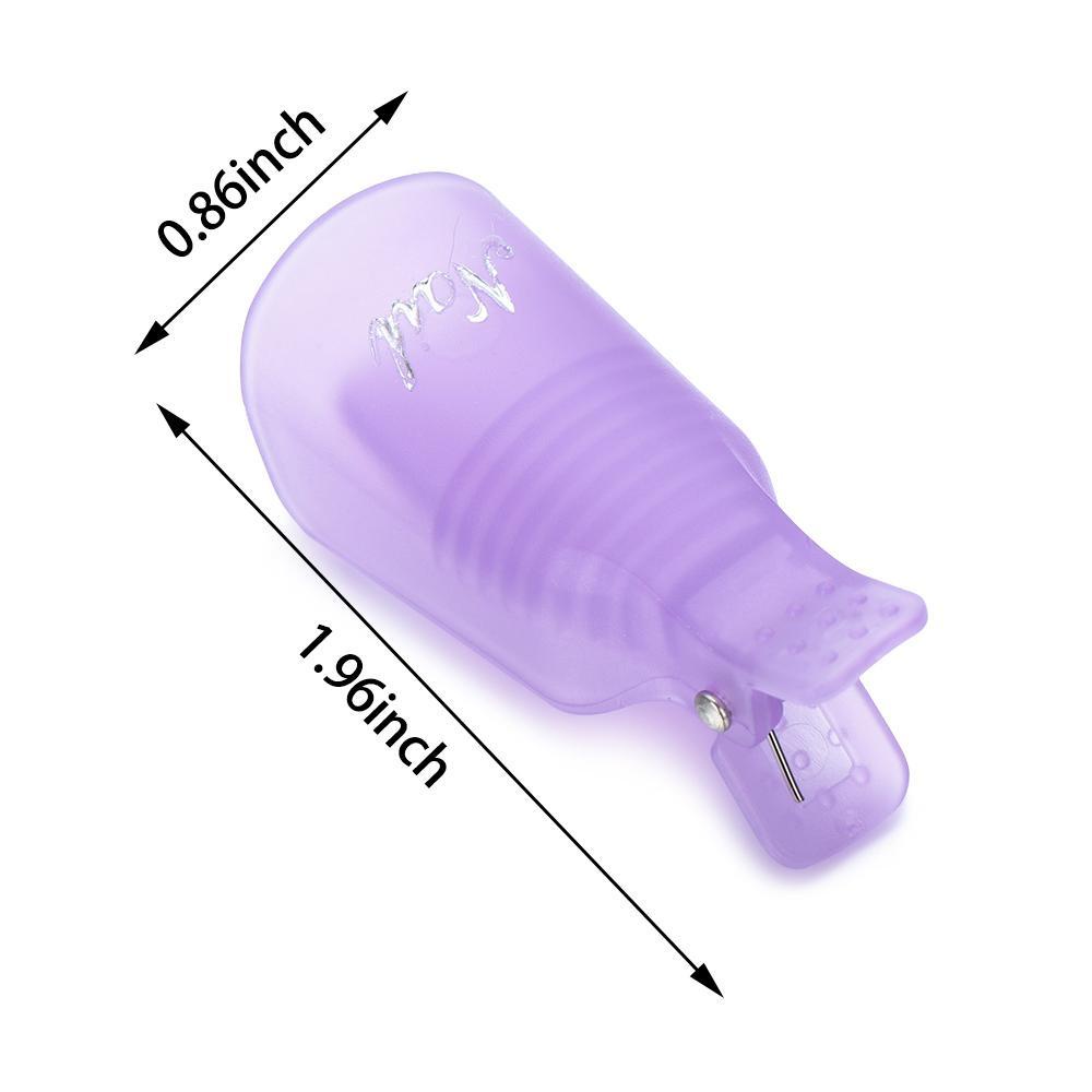 JUNE Dụng Cụ Kẹp Tẩy Sơn Móng Tay Tiện Lợi