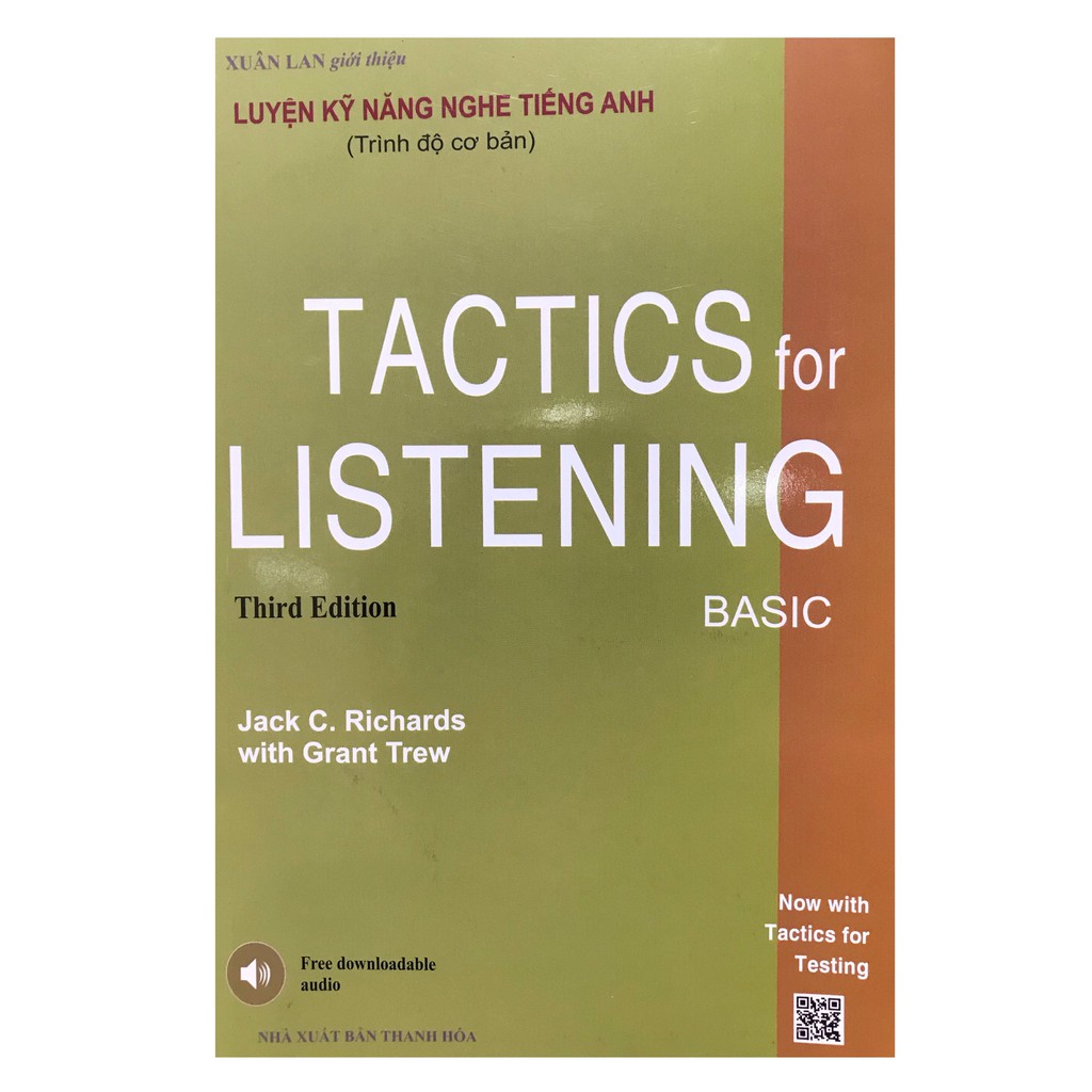 Sách - Luyện Kỹ Năng Nghe Tiếng Anh Trình Độ Cơ Bản -Tactics For Listening thumbnail
