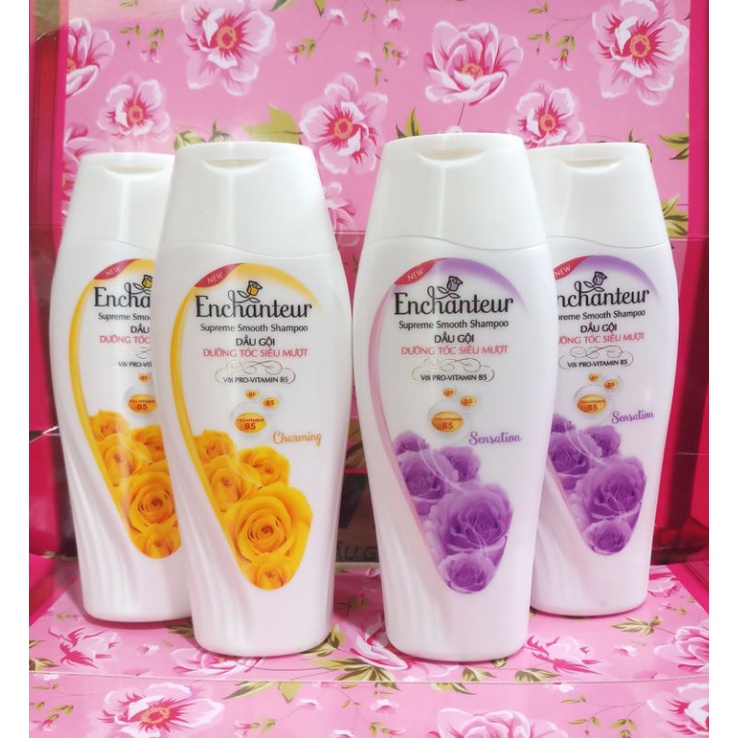 Dầu gội Enchanteur dưỡng tóc siêu mượt 180ml