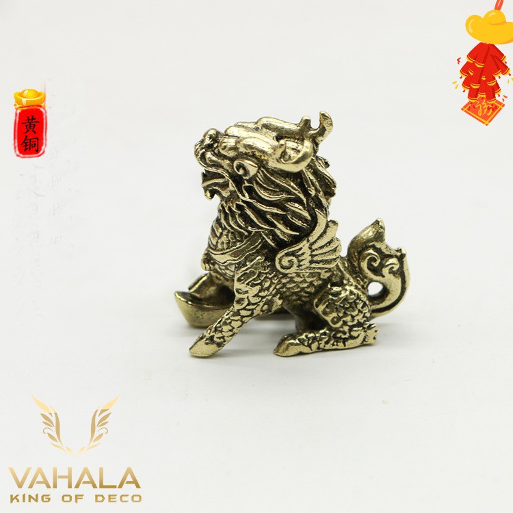⚡️HOT SALE⚡️Tượng cặp kì lân gác cổng bằng đồng - Vật phẩm phong thủy trừ tà, may mắn