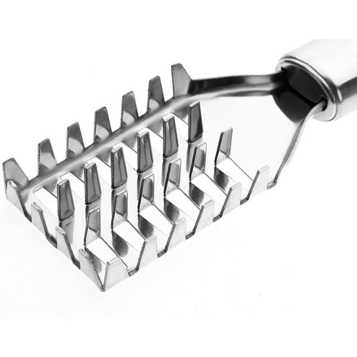 Đánh Vẩy Cá Inox☘️FREESHIP☘️ Dụng Cụ Đánh Vẩy Cá Chỉ Trong Tích Tắc Bằng Thép Không Gỉ Siêu Bền