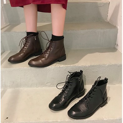 [ORDER] GIÀY BOOTS MARTIN CỔ NGẮN BỐT CỔ NGẮN ULZZANG HÀN QUỐC SIÊU XINH