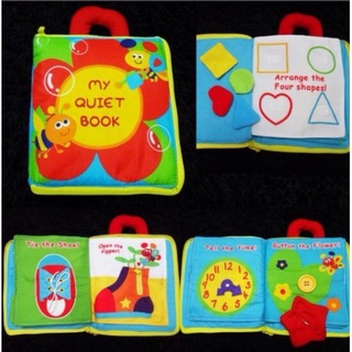 Đồ chơi 40 - my quiet book - luyện kỹ năng cho bé