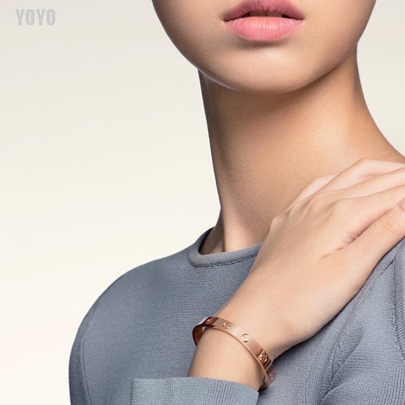 CARTIER Vòng Tay Hợp Kim Mặt Hình Trái Tim Đính Đá Xinh Xắn Cho Nữ