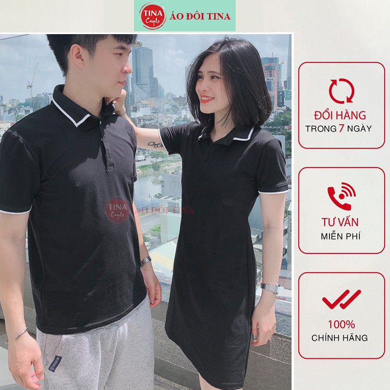 Váy Áo Phông Đôi Nam Nữ Hàng Đẹp Cotton 100% Co Giãn 4 Chiều Nhiều Màu Hàng Chuẩn Cao Cấp