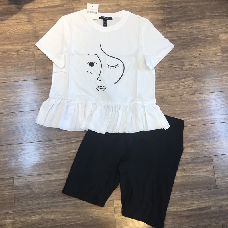 Áo thun babydoll in hình