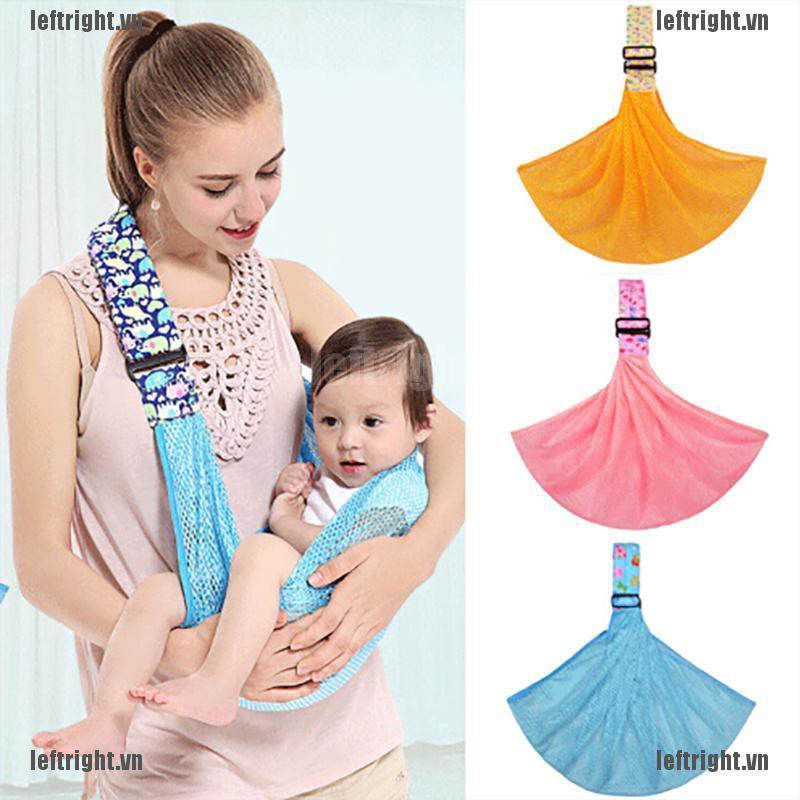LEFT Newborn Baby Sling Carrier Ring Wrap Breathable Soft Nursing Pouch Front Infant VN