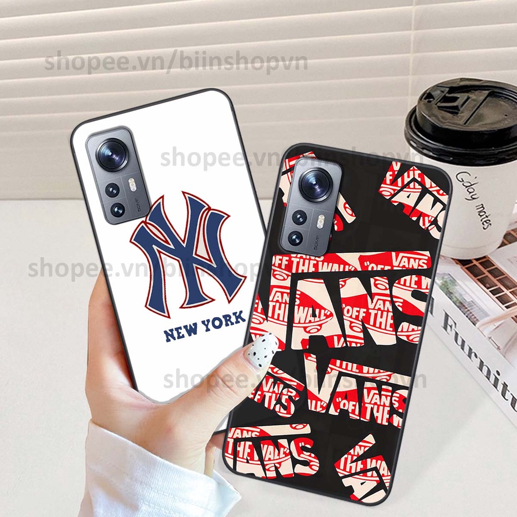 Ốp Xiaomi 12 / Xiaomi 12 Pro in hình các thương hiệu nổi tiếng siêu đẹp, thời trang cá tính