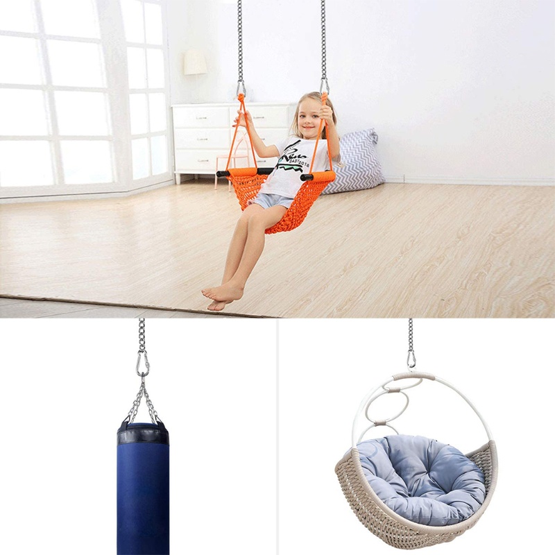 QQ Bộ 2 Móc Treo Võng Bằng Thép Không Gỉ Tùy Chỉnh Tiện Dụng Cho Sân Vườn