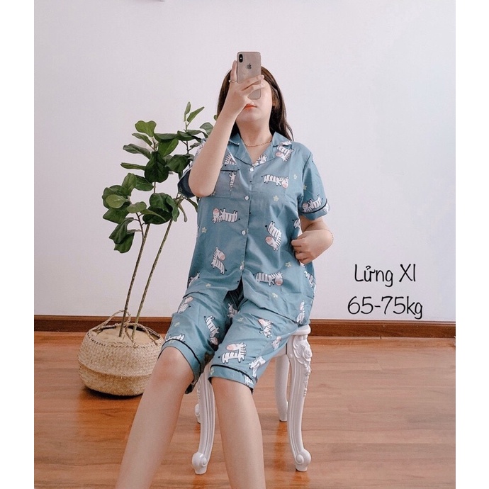 Đồ Bộ Pijama big size 60-75kg