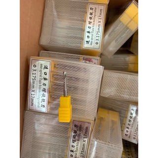 10 Dao cắt xoán 2me cnc 3.175x17mm chính hãng giá rẻ chuyên phay,cắt gỗ,nhựa, acrylic, nhôm tấm, mica, MDF, PVC,…