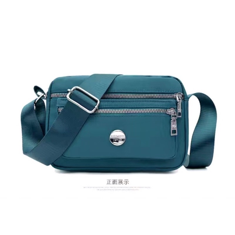 Túi Xách Nữ Vải Dù Mềm Đeo Chéo Thời Trang Trẻ Trung Nhiều Ngăn Đa Năng -A&ESHOP 88887