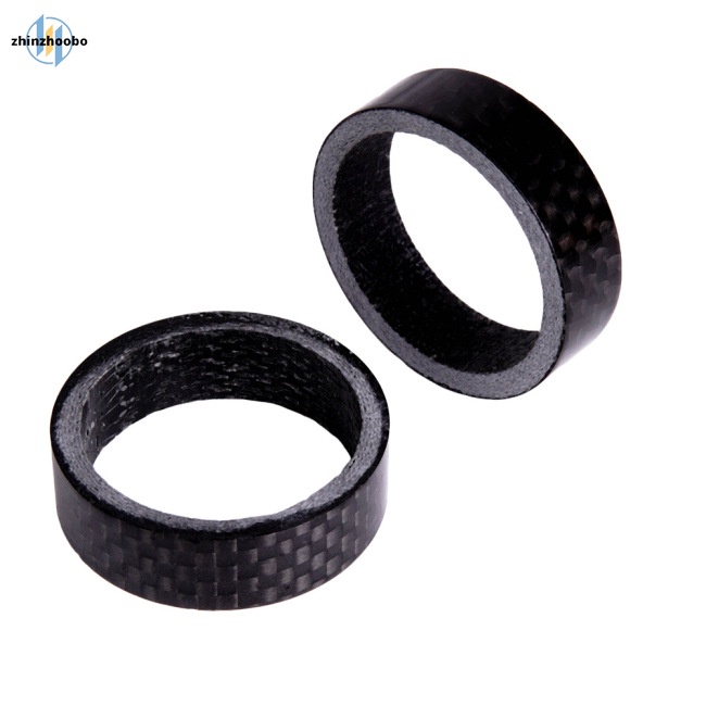 Vòng Đệm Cổ Bằng Sợi Carbon Siêu Nhẹ 5mm 10mm Chuyên Dụng Cho Xe Đạp Leo Núi ZHIN ZTTO