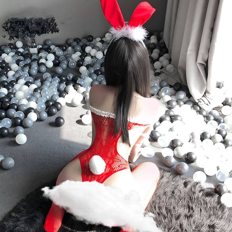 Bộ đồ lót liền thân hóa trang giáng sinh gợi cảm cho nữ