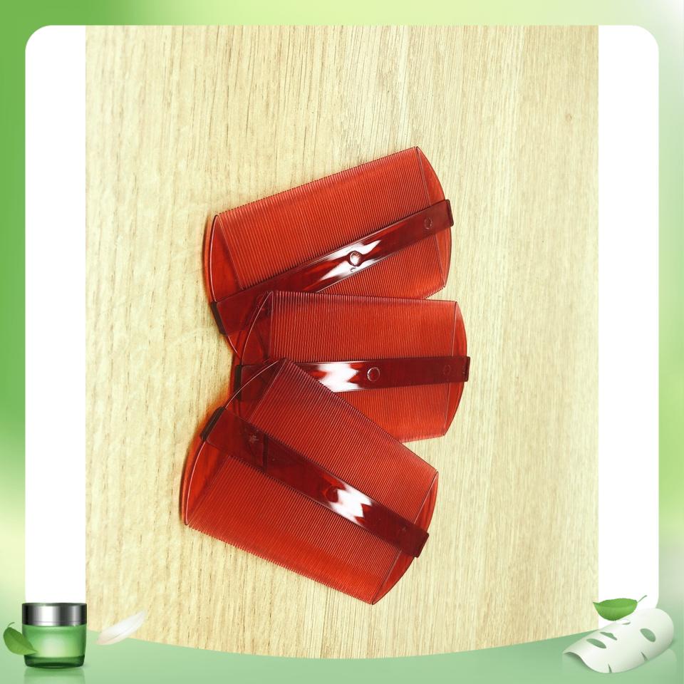1 hộp 12 lược chảy chí ( chấy ) màu đỏ ( loại size nhỏ hộp meka )