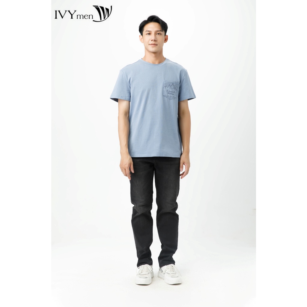 Áo Thun nam  A Journey to Wellness IVY moda MS 57E3385