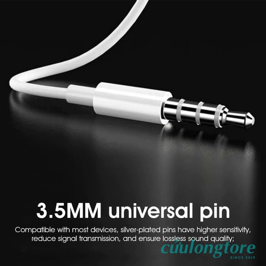 Tai Nghe Nhét Tai MACARON có dây mic cho điện thoại laptop máy tính pc game in ear headphone