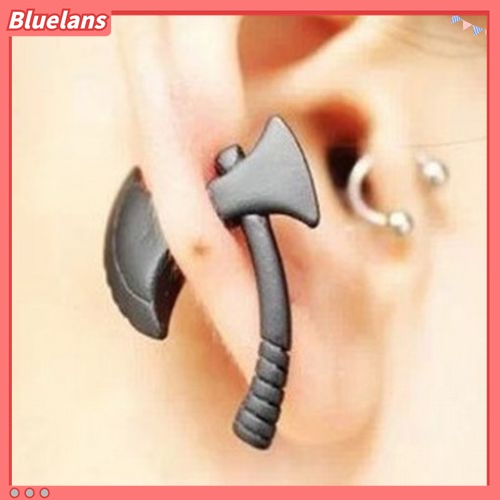 Bông tai hình cái rìu nhỏ đâm xuyên qua cho nam và nữ