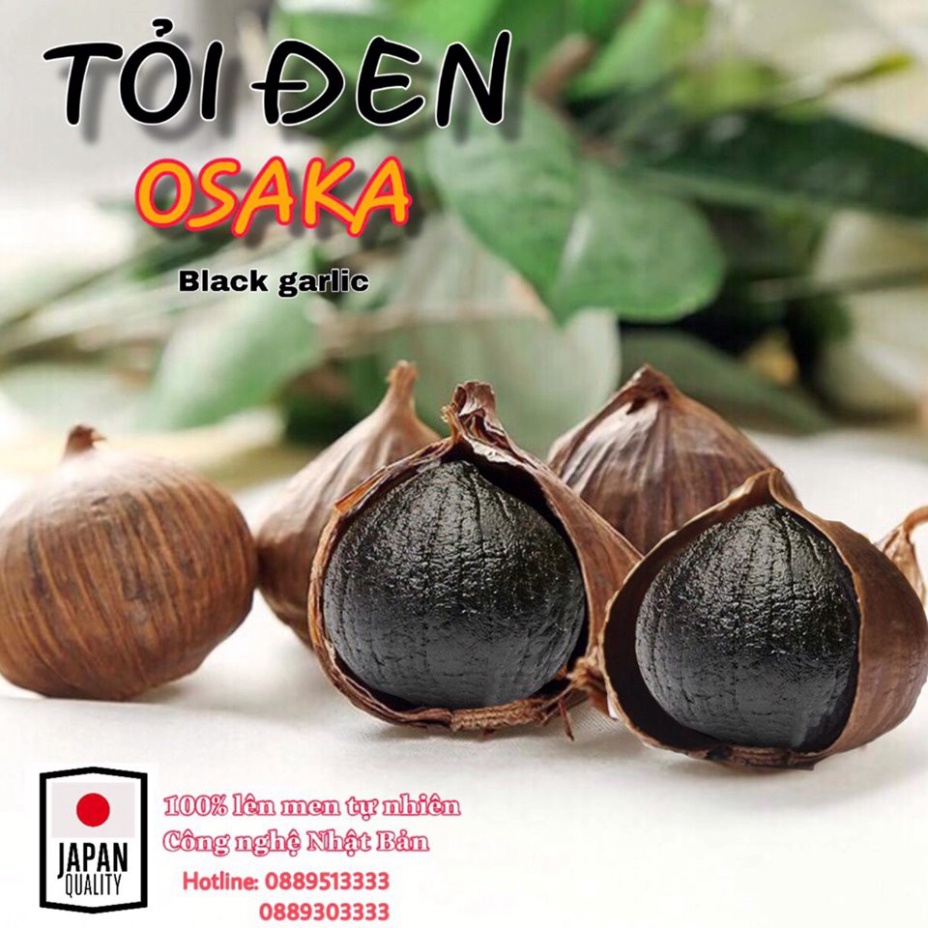 30gram tỏi đen Osaka - Tỏi cô đơn lên men công nghệ Nhật Bản