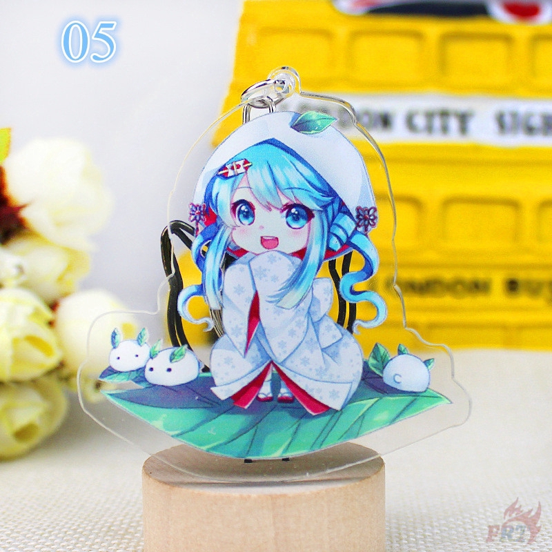 ❀ Hatsune Miku Móc khóa ❀ Snow Sakura VOCALOID Figures KeyRing Pendant Gifts - 6 Styles