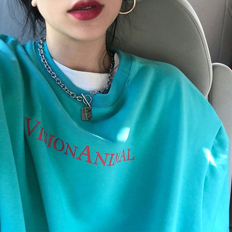 SUXI Áo Sweater Mỏng Màu Sắc Đơn Giản Thời Trang Thu Đông Cho Nữ