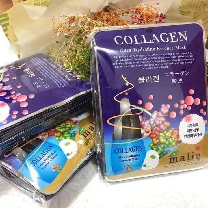 MẶT NẠ CĂNG DA VÀ TRỊ MỤN COLLAGEN - HÀN QUỐC