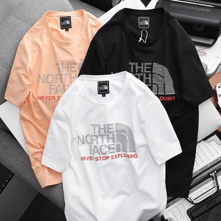 Áo Thun Nam Chất Liệu Cotton Cổ Tròn Logo In The North Face