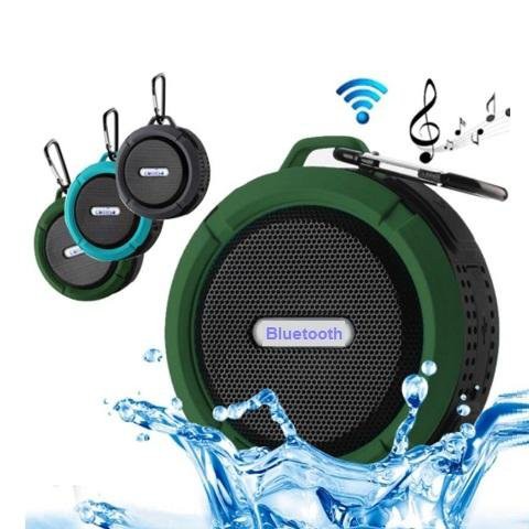 Loa Bluetooth C6-Chống nước chống va đập âm thanh cực hay stereo bass,kèm móc khóa C6