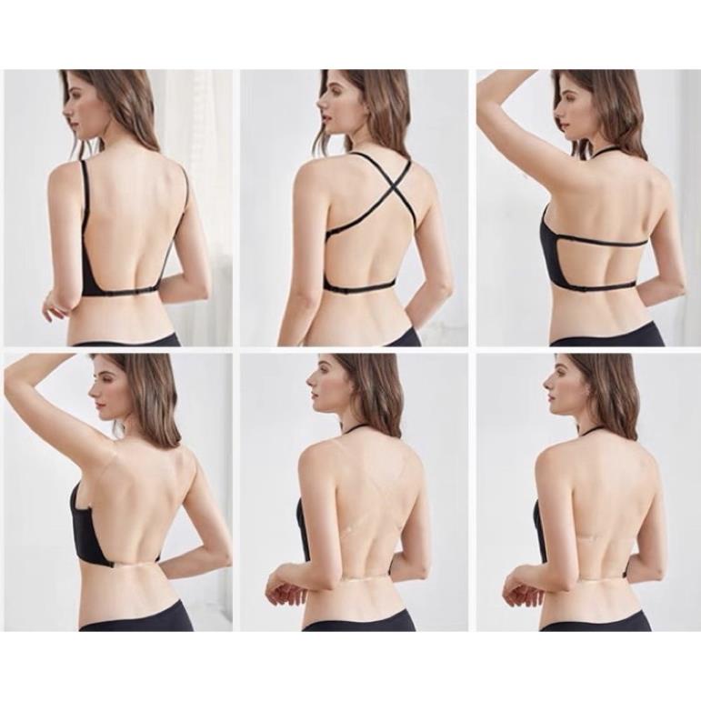 Áo Lót Softie Nâng Ngực Hở Lưng Vải Su Mát Lạnh Cao Cấp 975