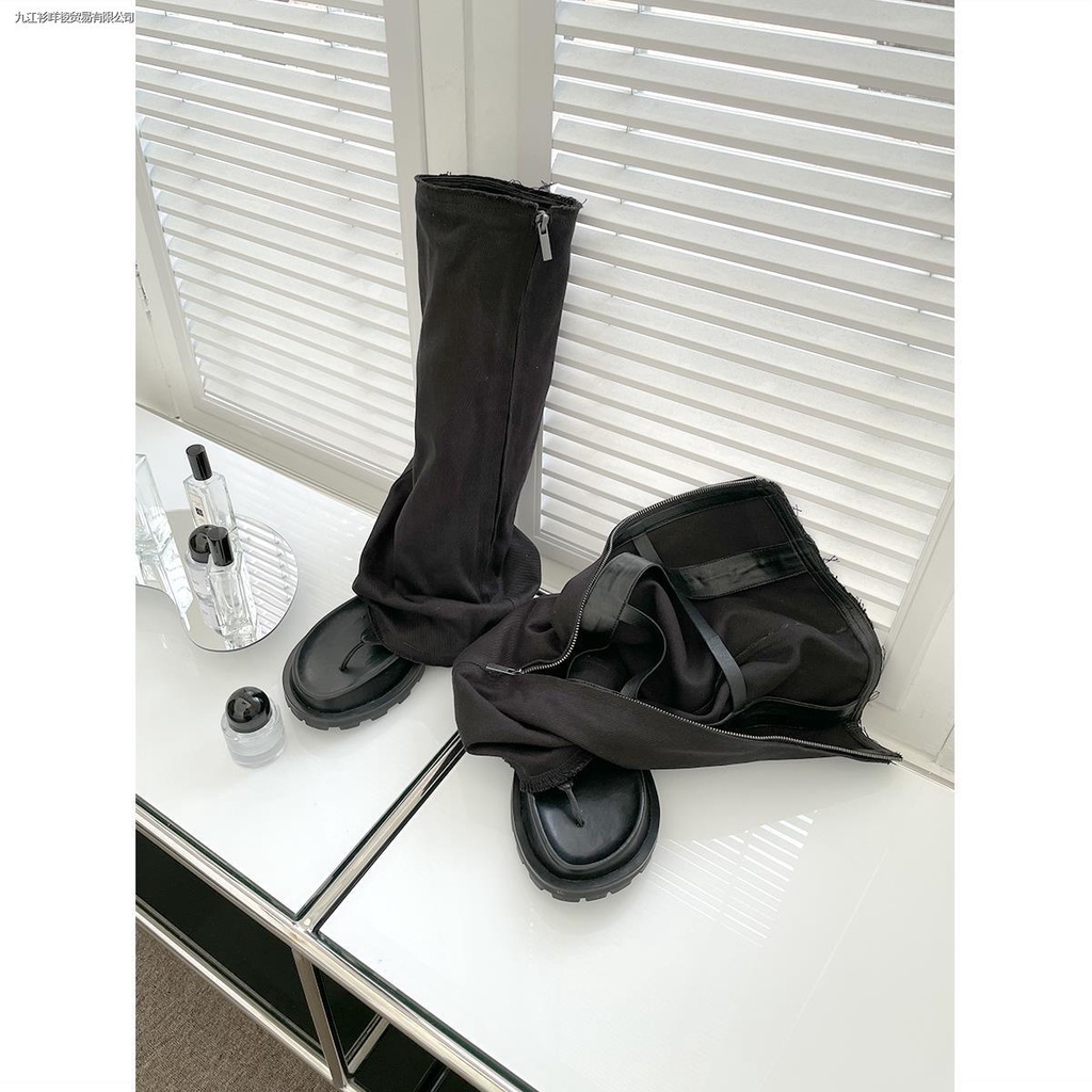 Giày Bốt Cổ Cao Đế Dày 2022 Thời Trang Mùa Hè Cho Nữ