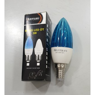 Bóng đèn led trái ớt  đui E14 3w