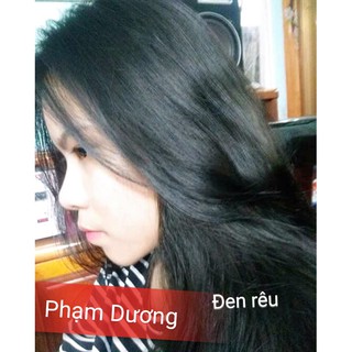 Thuốc nhuộm tóc ĐEN KHÓI, ĐEN RÊU